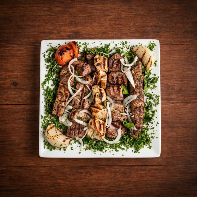 Meshawi Plate For Six.
